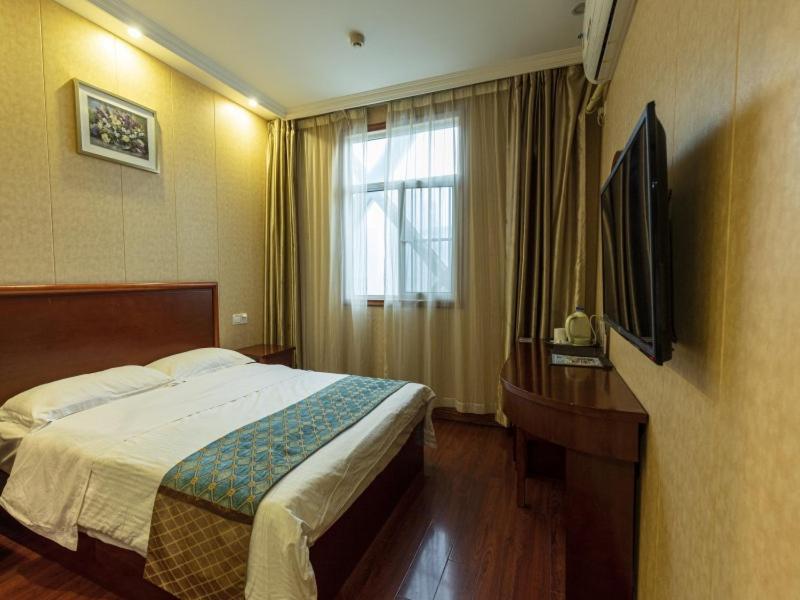 Greentree Inn Jiangsu Wuxi New District Shengang World Express Hotel Экстерьер фото